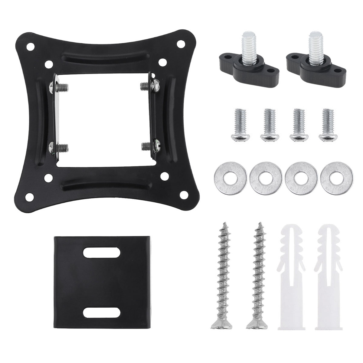 Flat Panel Mount Tilt - 10 度傾斜固定フラットパネル TV フレームサポートユニバーサル TV ウォールマウントブラケット