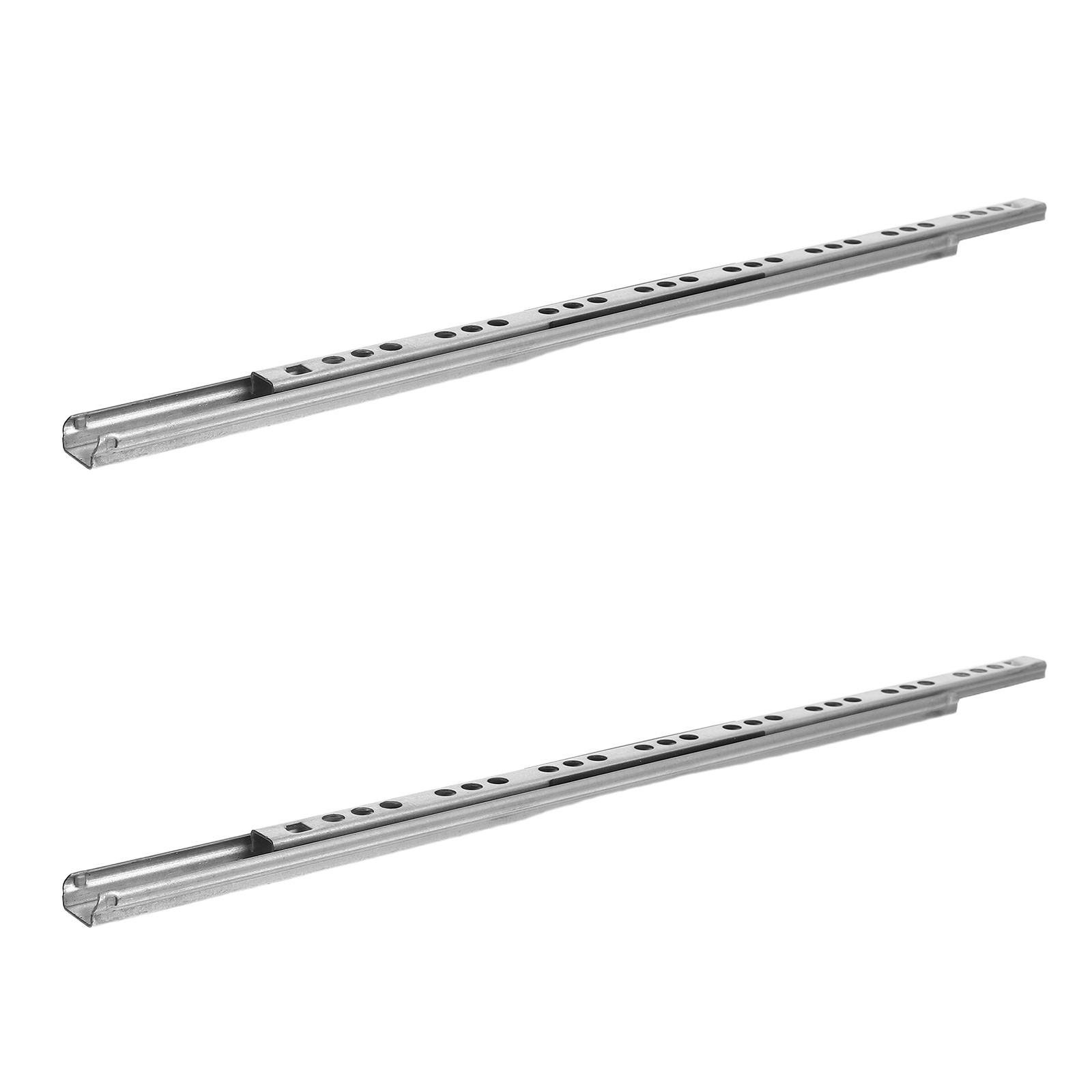 Server Rack Shelf - 2 個の取り外し可能な引き出しスライドボトムマウントサイレント家庭用スライドレール小さな引き出し用サーバーラック棚トラックグライド