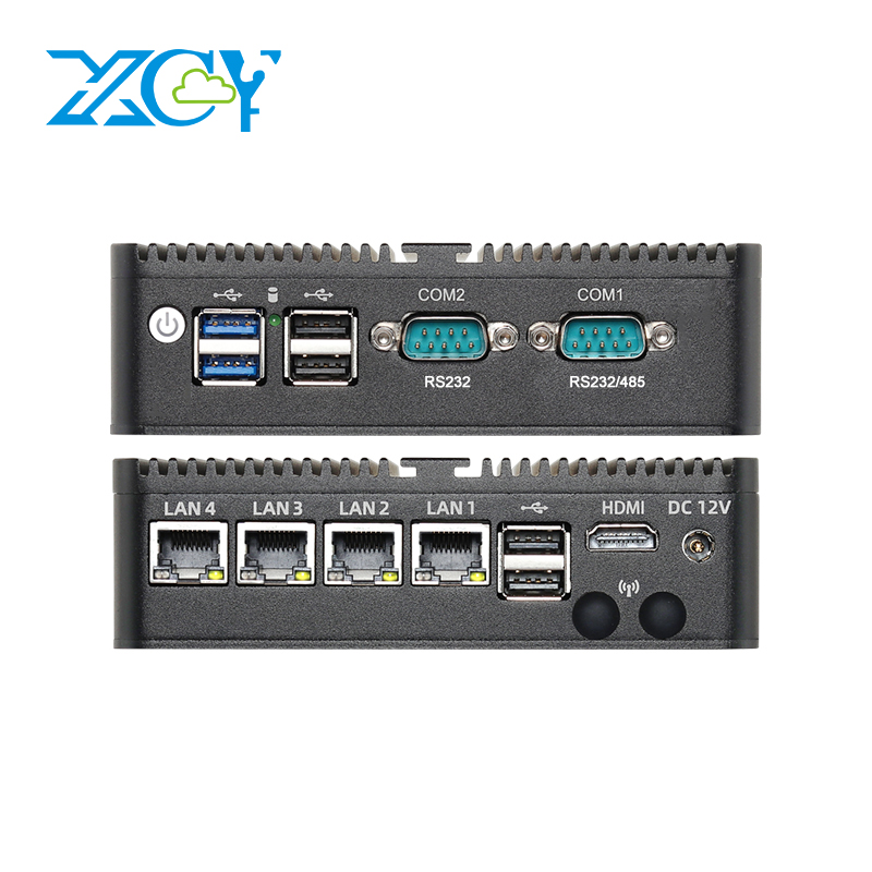 Thin Client Mini Pc - XCYファンレスミニPC Intel N150 J4125 J6412 J1900