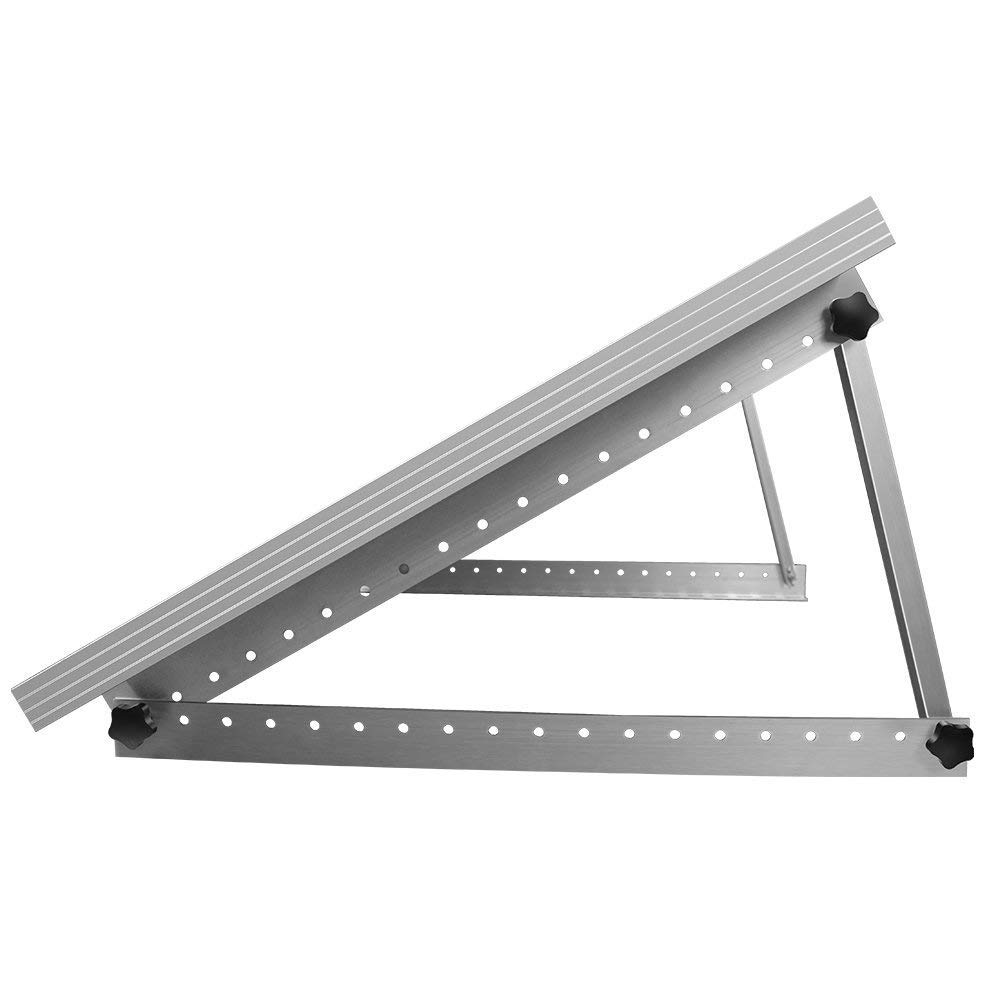 Flat Panel Mount Tilt - Renogy-調整可能なソーラーパネル取り付けブラケット,rv屋根とボート用の平らな面に折りたたみ式の傾斜脚,28インチ,オフグリッド