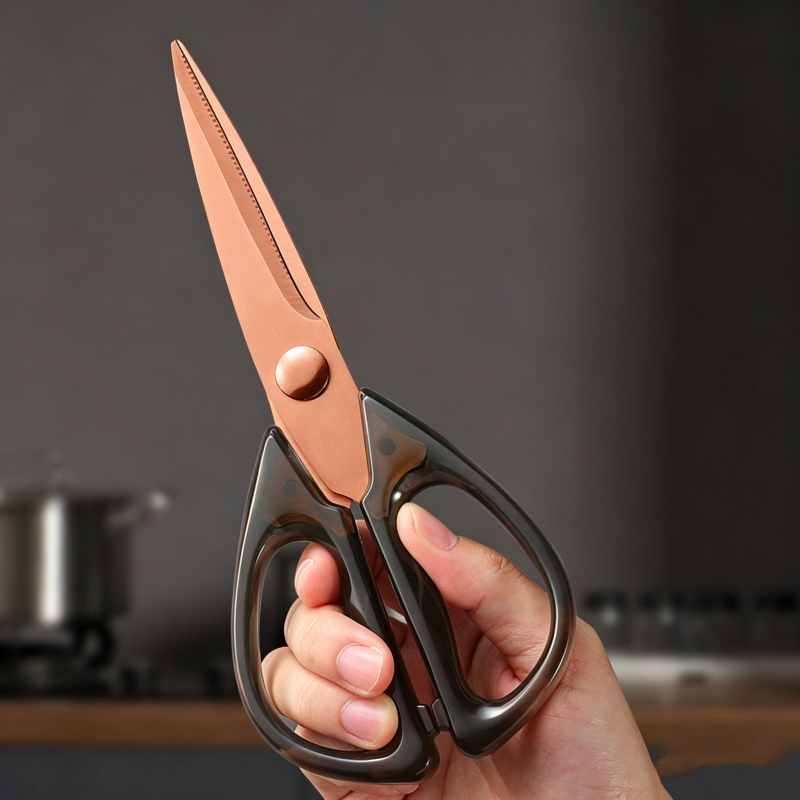 高品質透明ハサミ、鋭いチタン刃付き、キッチンハサミ、家庭用ハ - Office High Tech のレビューと価格