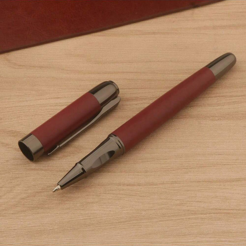 高品質ブランドローラーボールペンマットレッド署名文具オフィス - Office High Tech のレビューと価格