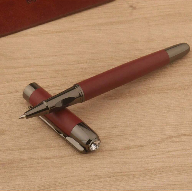高品質ブランドローラーボールペンマットレッド署名文具オフィス - Office High Tech のレビューと価格