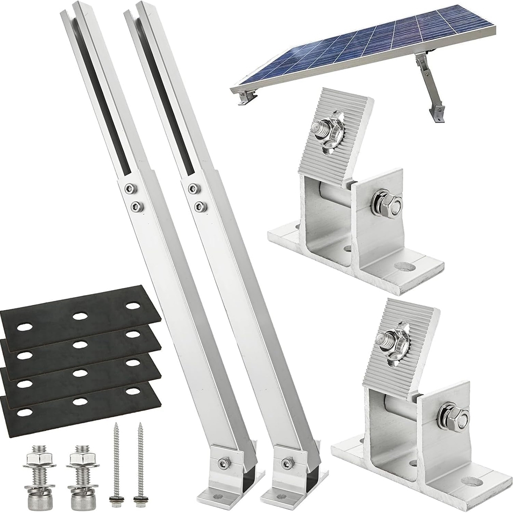 A11E-調整可能なソーラーパネル傾斜マウントブラケットアル - Flat Panel Mount Tilt のレビューと価格