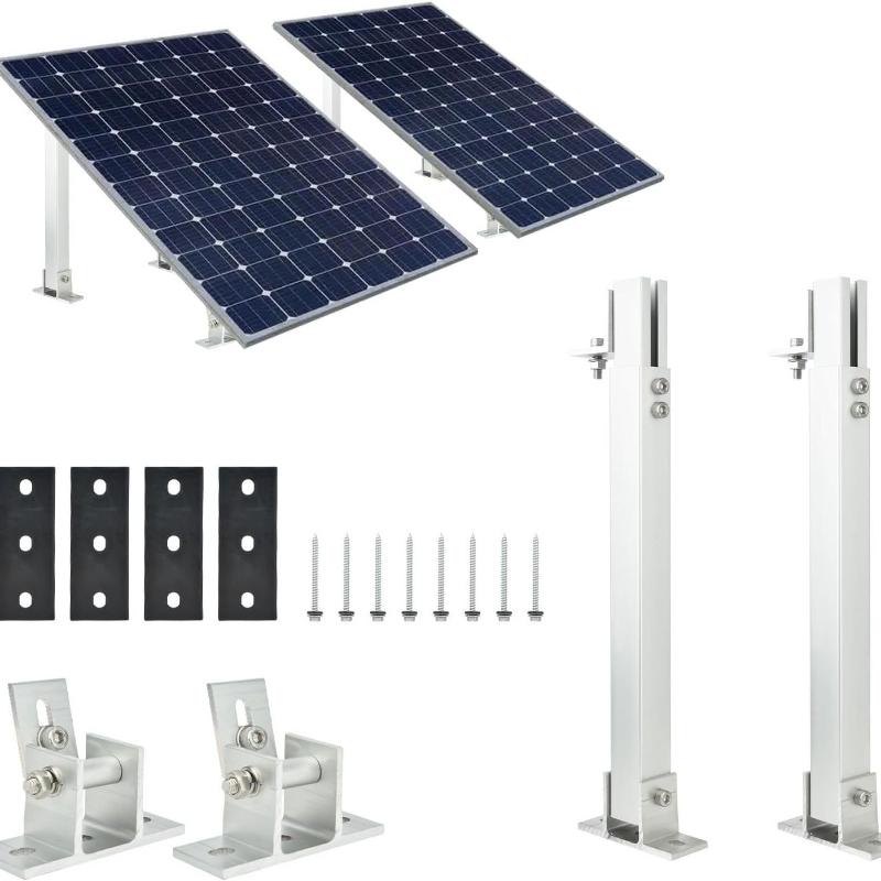 ソーラーパネル傾斜マウントブラケット 15-30度調整可能  - Flat Panel Mount Tilt のレビューと価格