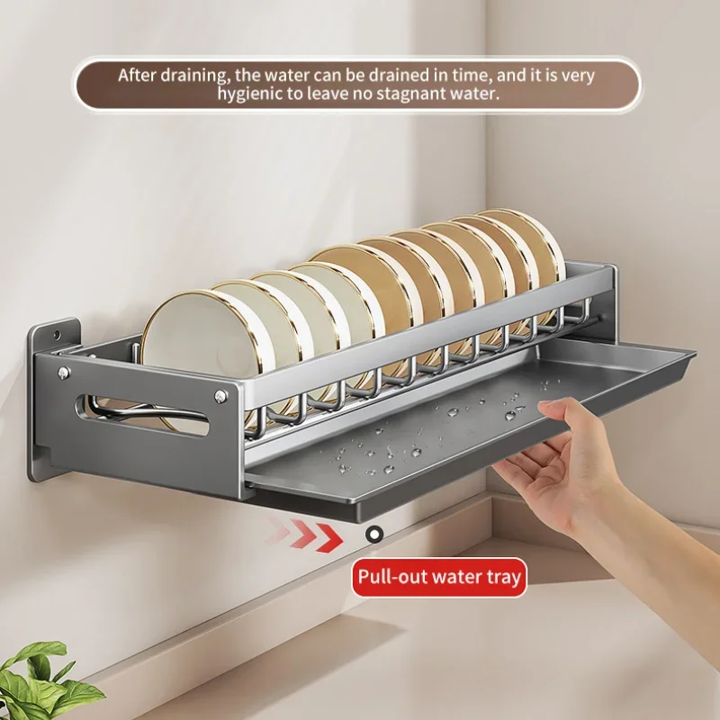 キッチンボウルプレート乾燥収納棚 壁掛け式食器乾燥ラック 多 - Server Rack Shelf のレビューと価格