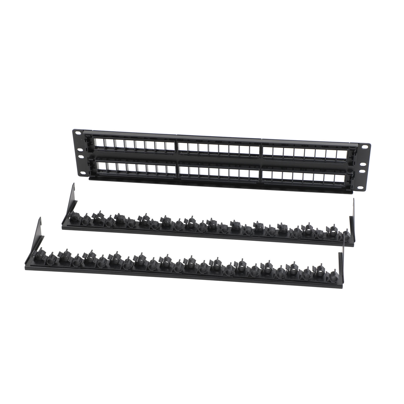 US 1PCS 2U-48ポート 19インチ ブランクパッチ - Server Rack Shelf のレビューと価格