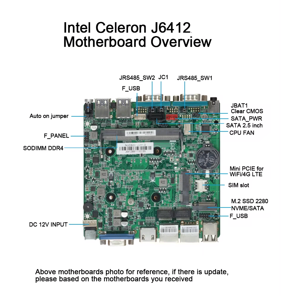 Intel Celeron ファンレス産業用 IoT ミニ  - Thin Client Mini Pc のレビューと価格