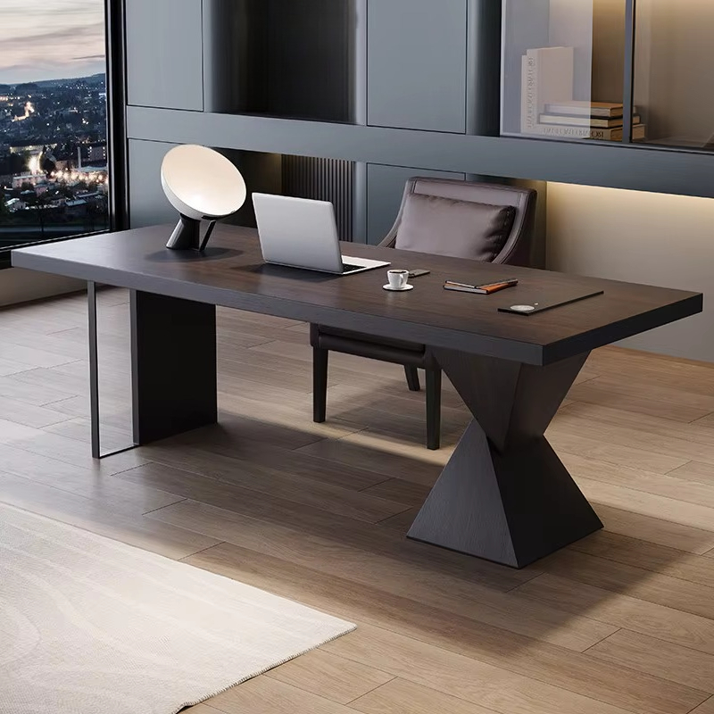 モダンなホームオフィス家具、木製、可愛いアート風コーナー、コ - Office Tech Management のレビューと価格