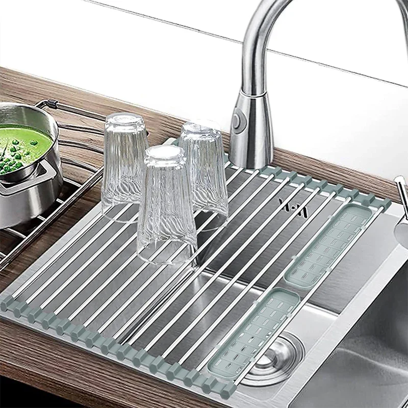 ステンレス製の折りたたみ式食器棚,ドライラック,キッチンシン - Server Rack Shelf のレビューと価格