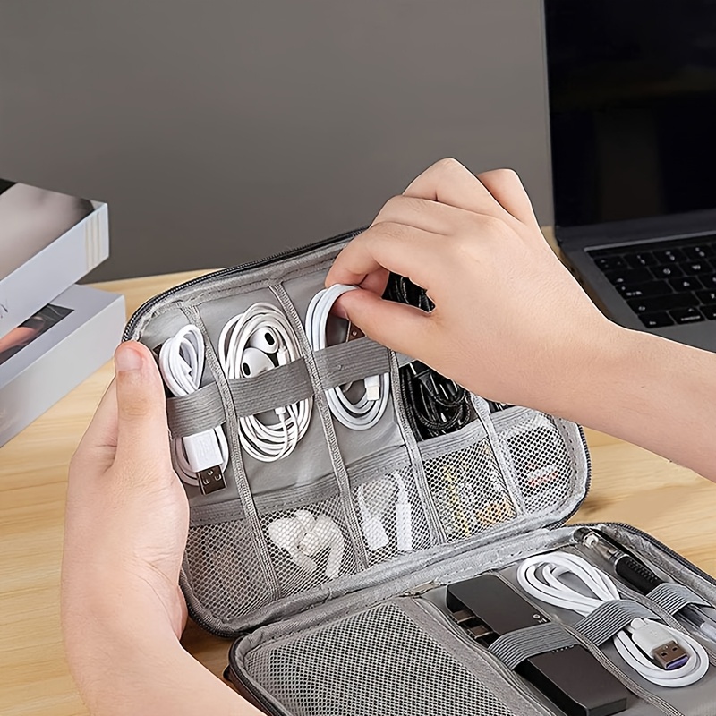 1個入りトラベルケーブルオーガナイザーケース、多ポケット電子 - Office Tech Gear のレビューと価格