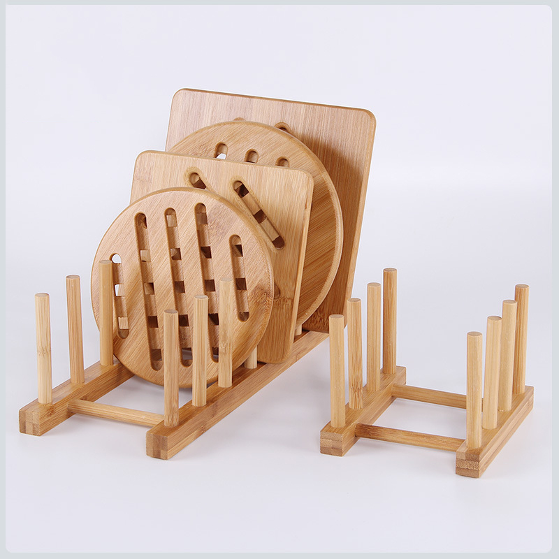 キッチン水切りラック皿ポット蓋竹ラック食器プレート乾燥水切り - Server Rack Shelf のレビューと価格