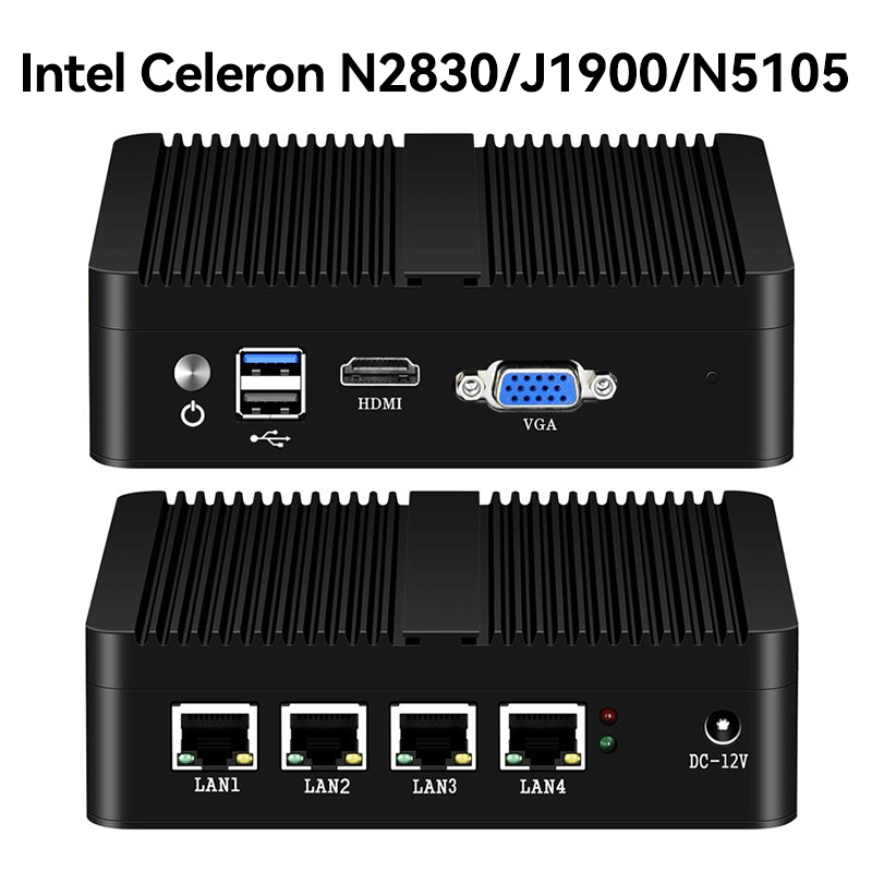 XCYファンレスミニPC Intel N150 J4125  - Thin Client Mini Pc のレビューと価格